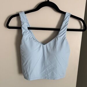 Aerie Light Blue Sleeveless Crop Top